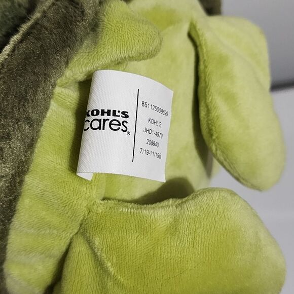 Kids Soft Green Turtle Plush Stuffed Animal Toy FREE with Bundle Purchase - Picture 10 of 10